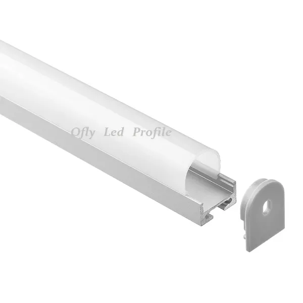 6063 T5 Aluminum Alloy Suspended LED Profile with Customizable Length for Optimal Heat Dissipation