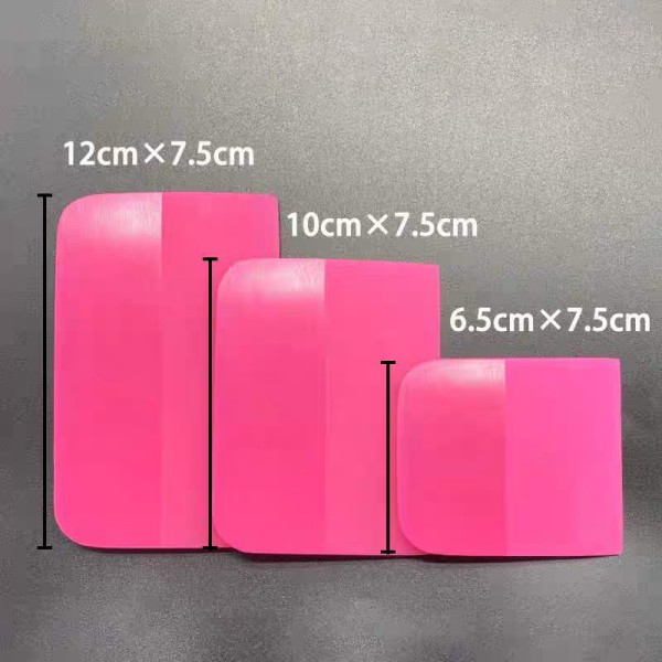 7.5cm PPF Tool Pink Plastic Window Film Installation Tools