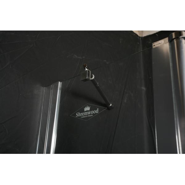 Glass Screen Shower Door Enclosures 140*120 / 180*80cm Size For Bath Tub