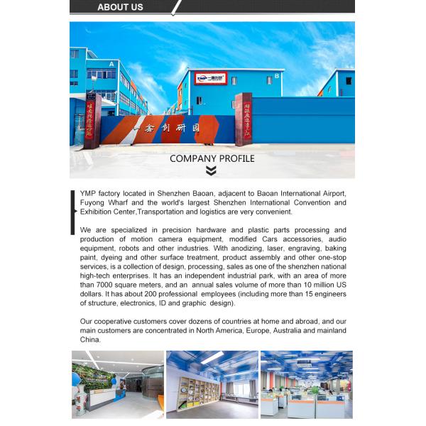 da linha central de alumínio das partes 5 da precisão de 0.002mm peças giradas e moídas