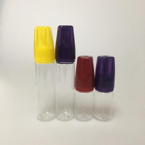 Botella de líquido redonda E a prueba de niños