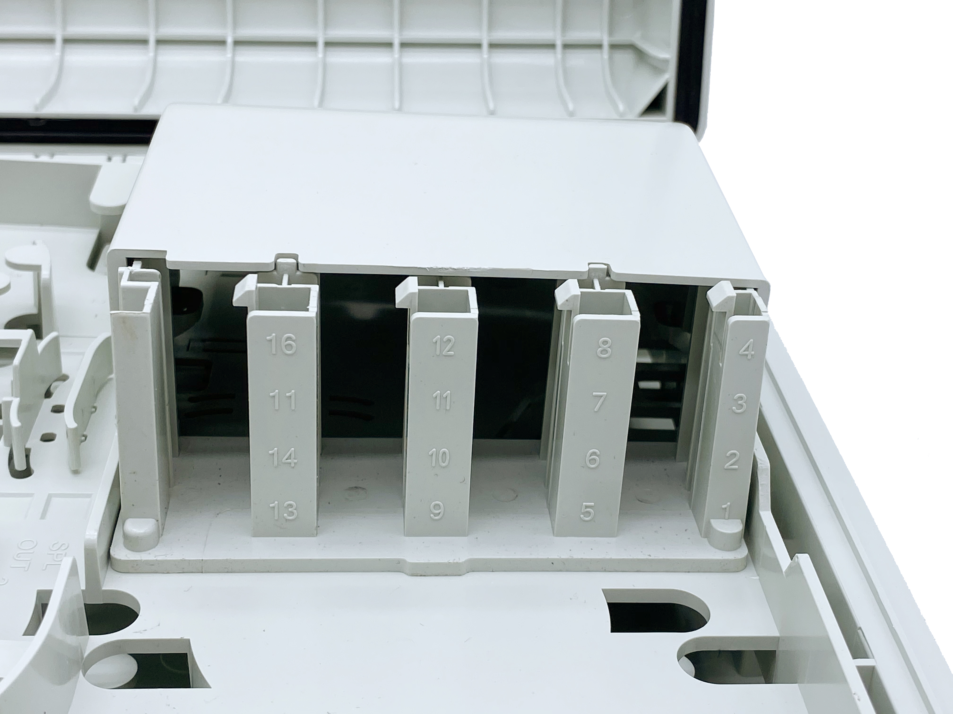Коробка Splitter оптического волокна пяди FTTH IP65 1x8 OTB ODB FDB средняя