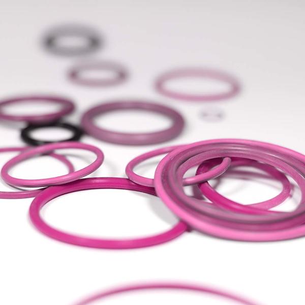 FVMQ Green O Rings Seal 30 Sh Neoprene Rubber O Rings KTW WRAS Approval
