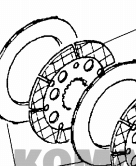 DISC 237021A1 237017A1 Brake Plate , Carbon Based Disc Brake