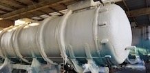 Сталь углерода изолировала трейлеры топливозаправщика для тома перехода 43000L битума