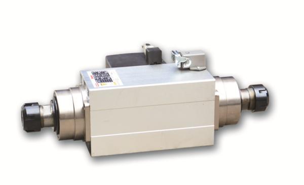 Gdz120x103-6 Cnc Milling Machine Spindle Motor ER32 6.5kw Air Cooled Double Head