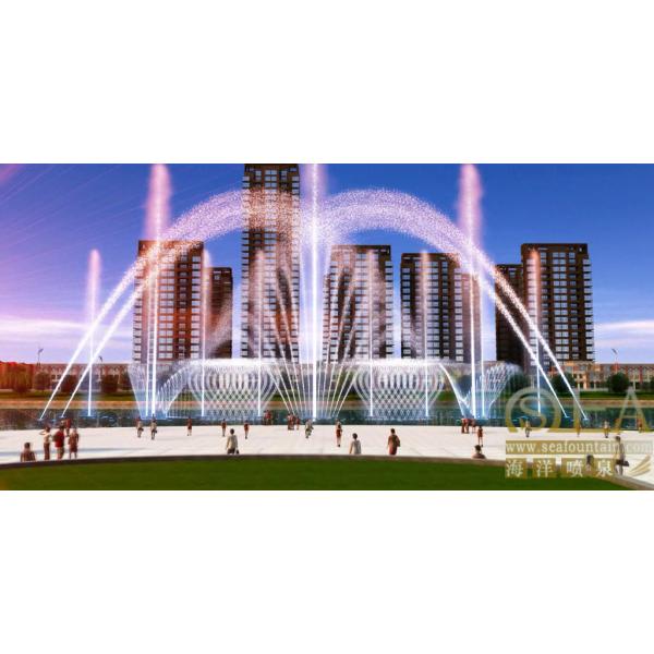 2D 3D Nozzle Digital Swing Fountain Музыкальный фонтан Танцующий фонтан воды