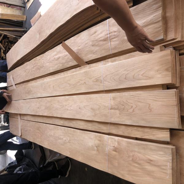 FSC100% Фабрика прямая настройка натуральная вишневая натуральная облицовка для напольного пола