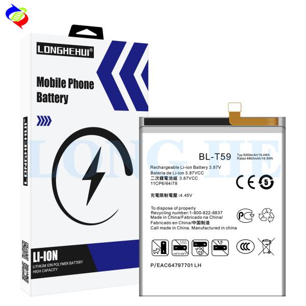 Ori 1 1 батарейная ячейка прямое питание перезаряжаемая 4000mAh BL-T59 F100 батарея для мобильного телефона LG