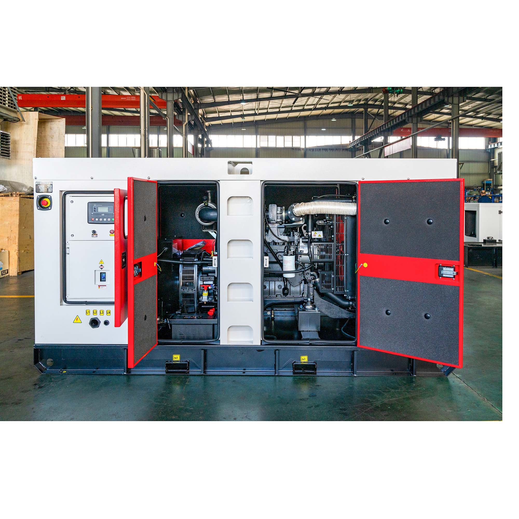 Factory Sale 400kW 500KVA Cum min Diesel Generator Set 500kva for Sale With Super Silent  Open Frame diesel Generator