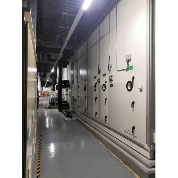 Funcionalidad Jetex de la unidad AHU HVAC que integra calefacción, ventilación y aire acondicionado en la infraestructura del edificio