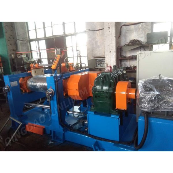 10 Inch XK-250 Natural Rubber Low Noise Rubber Two Roll Mixing Mill 