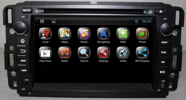 Ouchuangbo Android 4.2 Car Kit DVD dual zone 3G Wifi USB GPS Navigation for GMC Yukon /Tahoe 2007-2012 OCB-7036C
