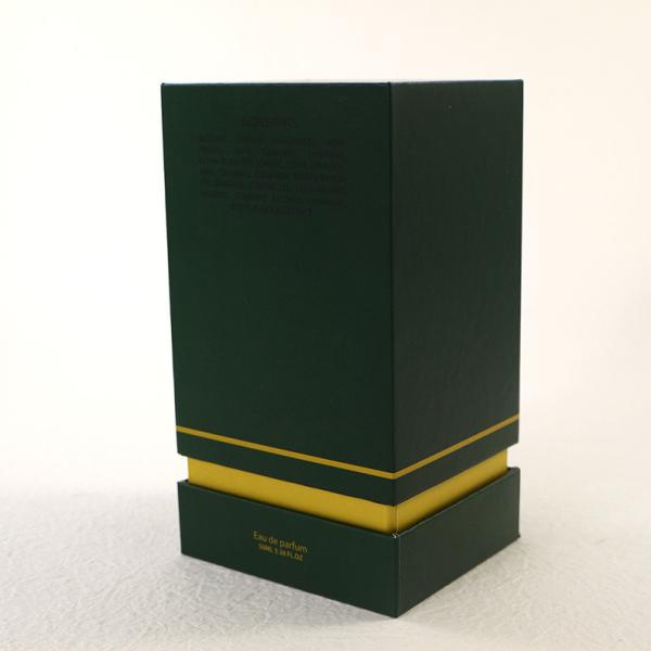 1200g Cardboard 100ml Perfume Gift Box Pantone With Insert
