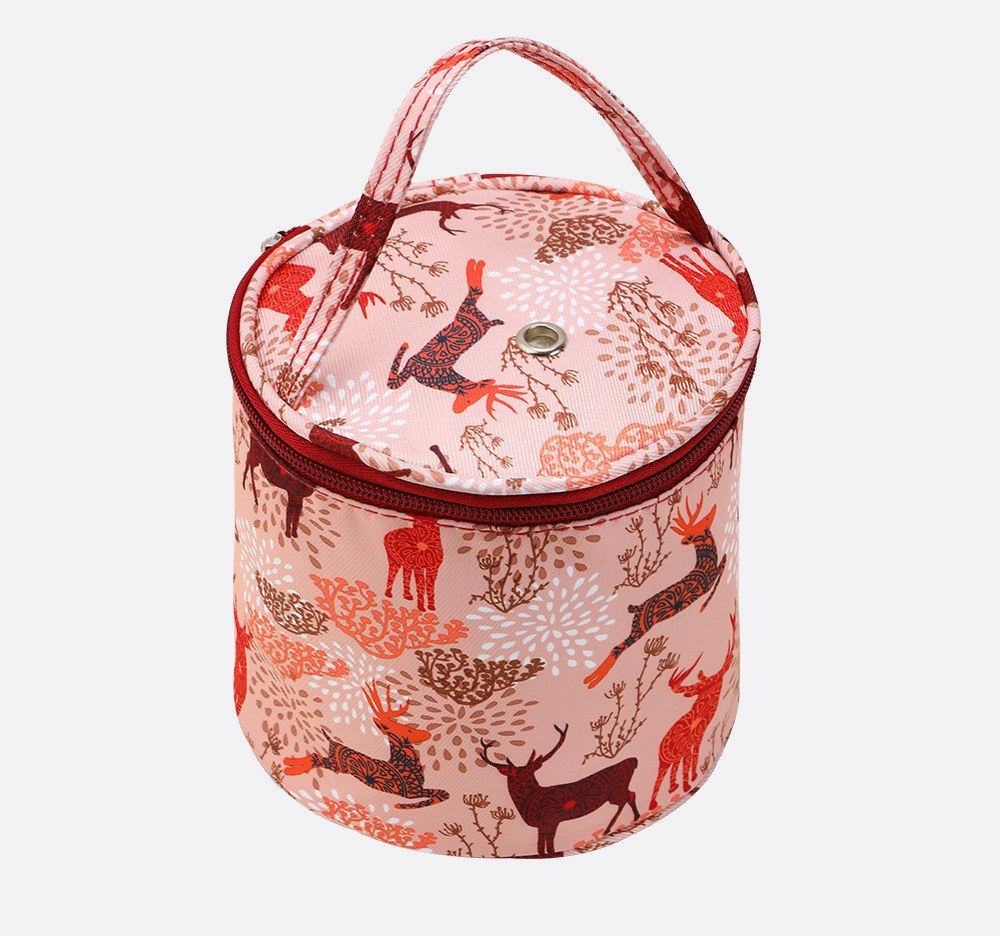 Compact 13.5 X 14 Cm Portable Sewing Kit Storage Bag With Customizable Design And Durable Fabric