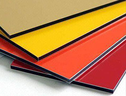 Cladding Aluminum Composite Panel 5mm For Sinage Reference / Curtainwall Aludong