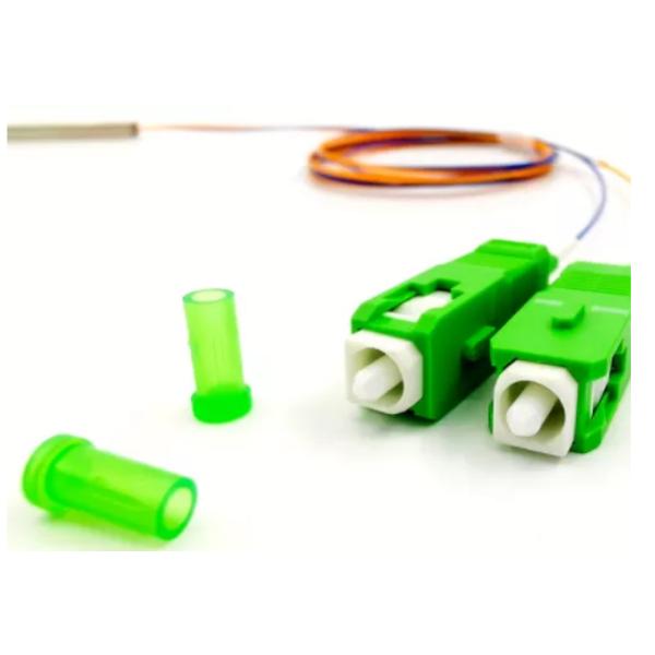 Conector de acero del UPC de la PC del cable SC/APC del divisor 2.0m m de la fibra óptica del tubo de YTTX 1X8 1X16