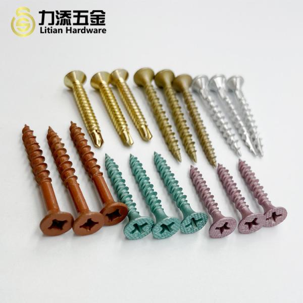 Phillips Flat Head Metal Screw Fasteners , API Self Drilling Drywall Screws