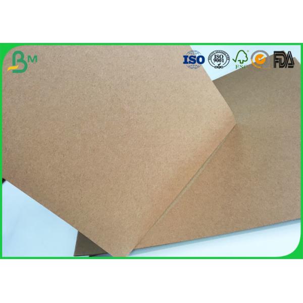 Brown Kraft Liner Paper Board 80gsm - 350gsm Stretching Resistance For Cement Bag Paper