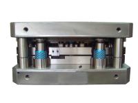 Metal Contact Shrapnel Automotive Stamping Dies One Row Cavity Coin Cell Holders