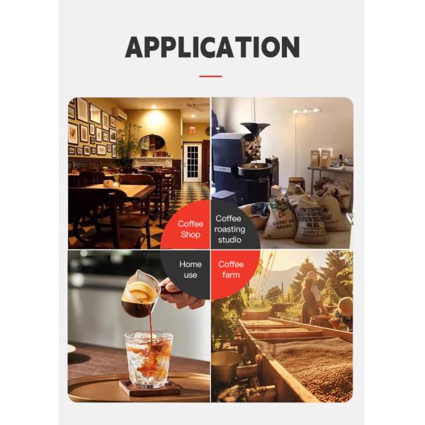 Half Hot Air Roaster Industrial Coffee Roaster 6kg Coffee Green Bean Roasting Machine