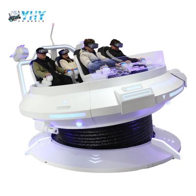 VR UFO Shooting Arcade Machine 360 Degree Simulator 3 DOF Movement Platform Virtual Reality Equipment
