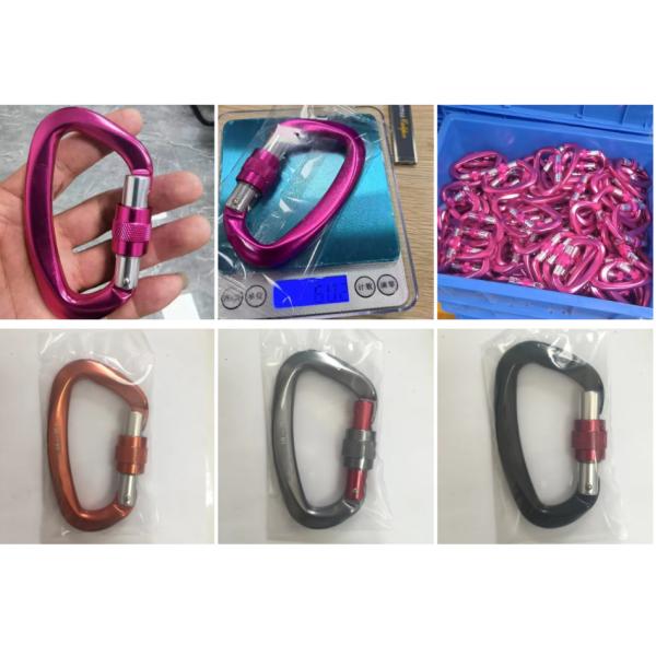 Машины для скалолазания Легкий и прочный алюминиевый крюк для приключений на открытом воздухе