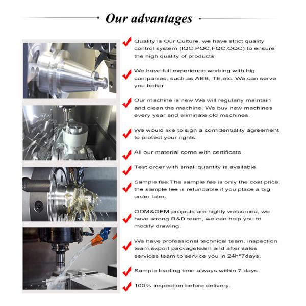 High Precision Customized Stainless Steel CNC Turning Machine Part with Customization