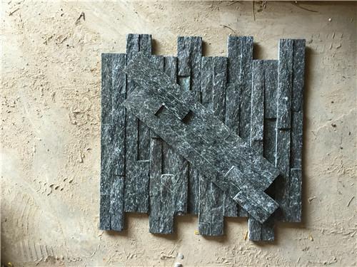 Chinamarble , Black Slate Stone Wall Cladding，6×24 (150×600mm)，6×22 (150×550mm)