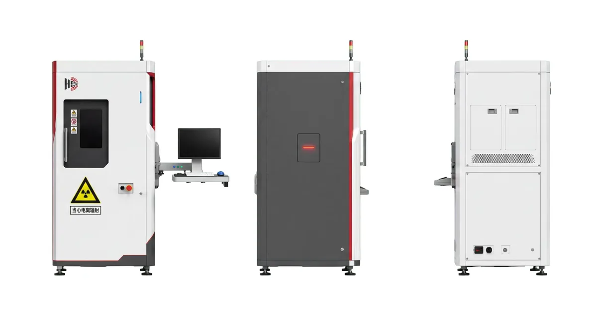 HS-ST-90/130/150 Multi-Energy Industrial CT Scanner High Throughput NDT Inspection System for Testing Labs