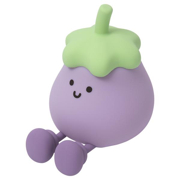 2025 Hot Sale Led Battery Usb Powered Eggplant Night Lights Kids Lamp For Home Decoration Holiday Lighting Night Lights For Gift