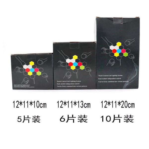 Lampes murales à lumière étroite à LED Éclairage sensible au toucher Décoration magnétique pour le bureau à domicile