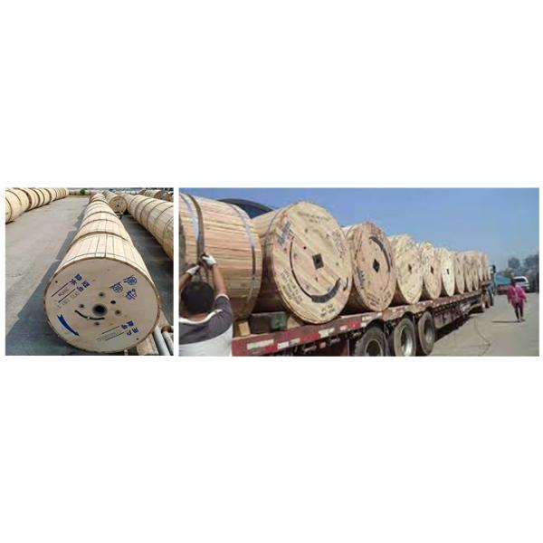 4 оптическое волокно ядра OPGW привязывает трубку нержавеющей стали оболочки LSZH свободную