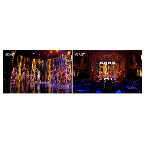 SMD2020 Outdoor Full Color Screen LED Display P2.976 Video Wall Ultra Thin