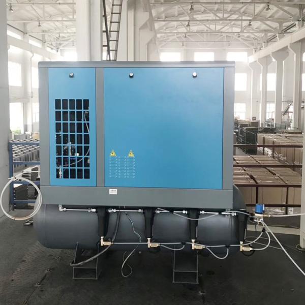 16 Bar Screw Air Compressor All In One 15 Hp 11kW ​With Dryer