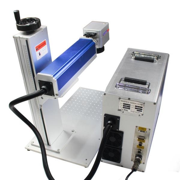 Stainless Steel Fiber Laser Marking Machine Raycus Max JPT Rotary Axis 20W-100W