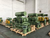 30KW - 132KW Blower de raízes de três lóbulos para transporte pneumático