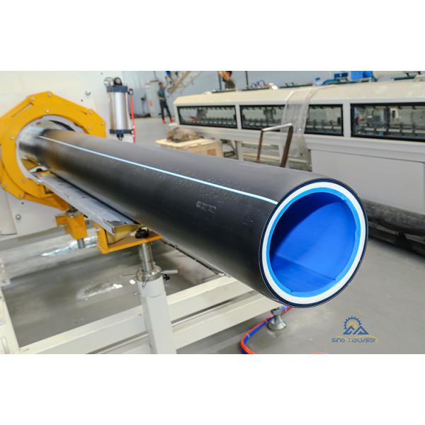 ABC 3 camadas HDPE/PP máquina de fabricação de tubos para tubos de abastecimento de água de HDPE 110-350mm