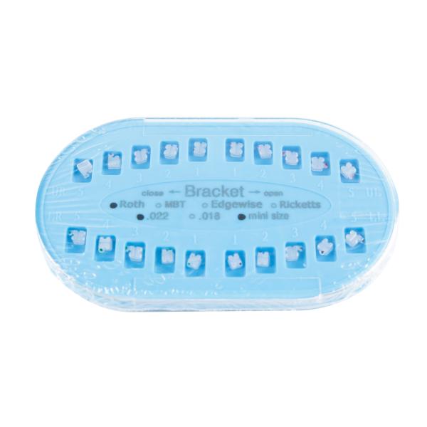 Invisible Ceramic MBT 345 Hook Teeth Treatment Braces bracket Class II Orthodontic Dental Instrument