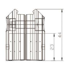 Zinc Alloy Metal Pipe Connectors Hot Dip Galvanized Anti Static Recyclable