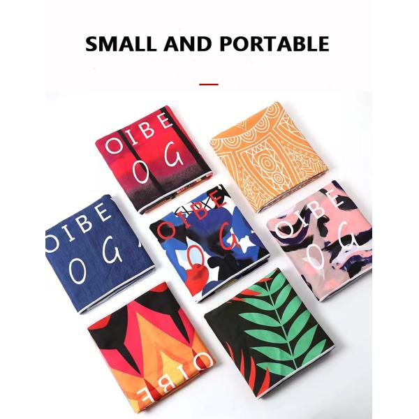 Non Slip Large Microfiber Beach Towels 65*185cm Printable Non Skid Yoga Towel