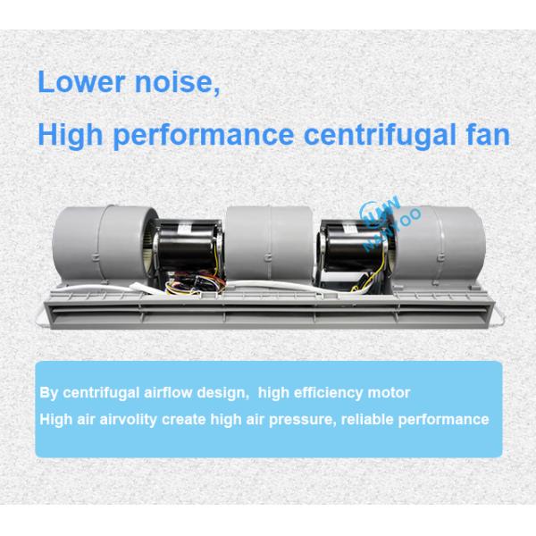 220W 44dB Centrifugal Flow ABS Plastic Door Air Curtain