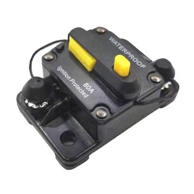 montagem de superfície 24V do interruptor 300A com interruptor amarelo do botão