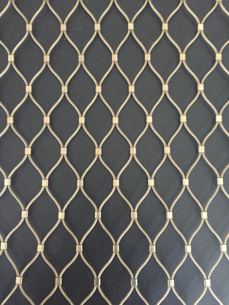Golden Stainless Steel 304/316 Wire Mesh Screen Perfect Anti - Rust Property