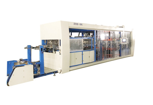 Positive And Negative 200mm Plastic Molding Equipment Three Station