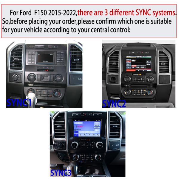 Viknav Car Radio For Ford F150 (2015-2022) 14.5 inch Upgrade Android Auto Audio MultimediaPlayer GPS Touch Screen