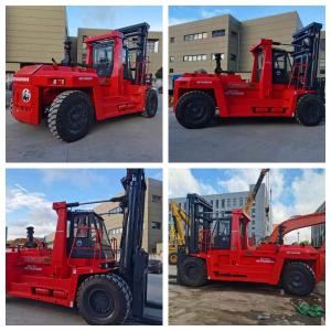 Mitsubishi FD250 25 Ton Diesel Forklift Container Handler Used Forklift Truck Port Equipment Heavy Duty 25000kg