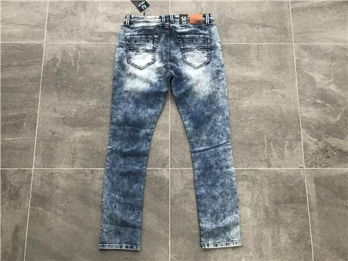 Fashion Mens Denim Jacket And Jeans / Stretch Knit Denim Jeans TW72528