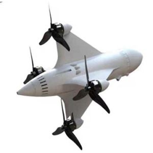 Counter-UAV Drone System Hybrid-Propulsion Interceptor Device