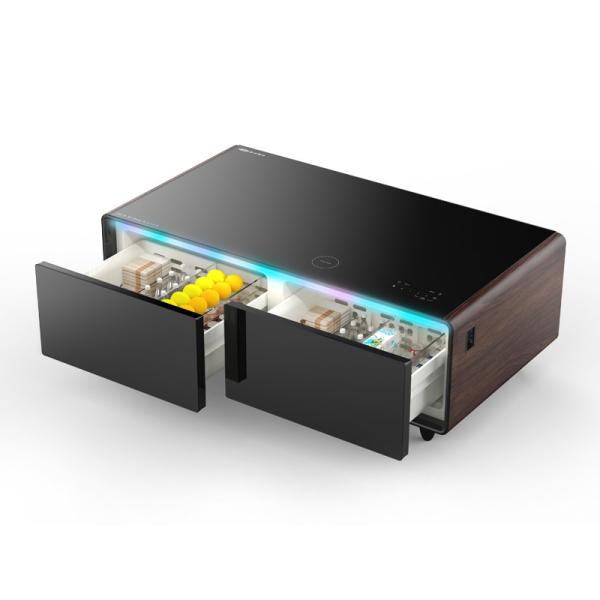 Home Furniture Smart Coffee Table with Built in Speaker Fridge Metal Carton NO Folded